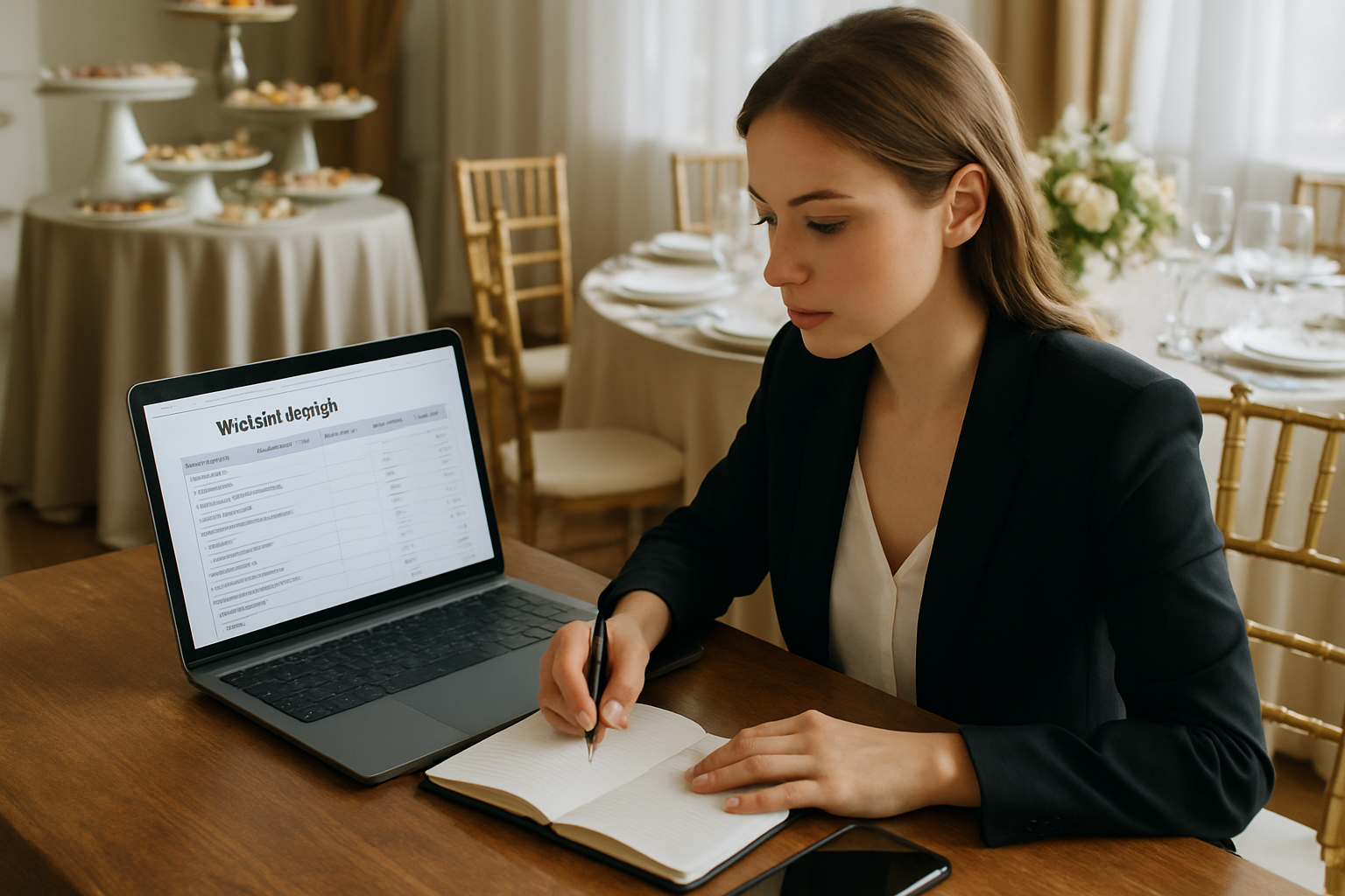 Combien coûte un site internet pour un traiteur, un loueur ou un wedding planner en 2026 ?