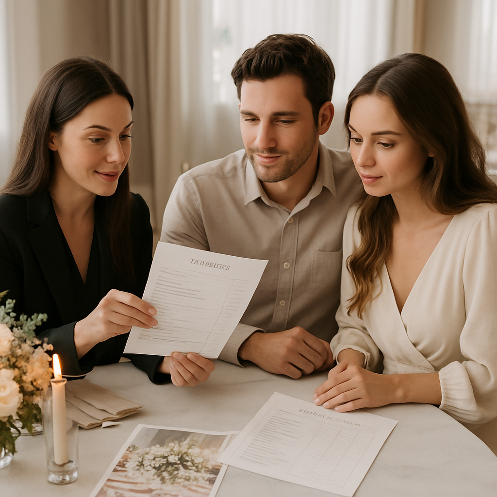 Wedding planner, traiteur, location de matériel : comment choisir les bons prestataires pour un mariage sans stress