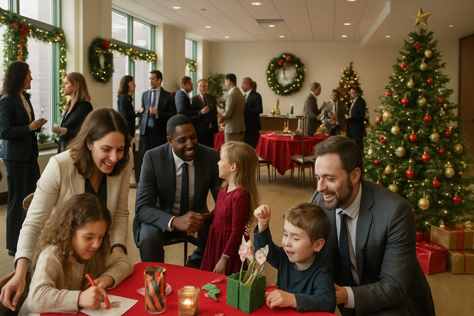 Arbre de Noël d’entreprise : comment créer un événement marquant pour les salariés et leurs familles